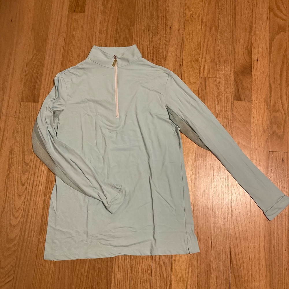 Light blue medium tailored sportsman sun shirt great condition